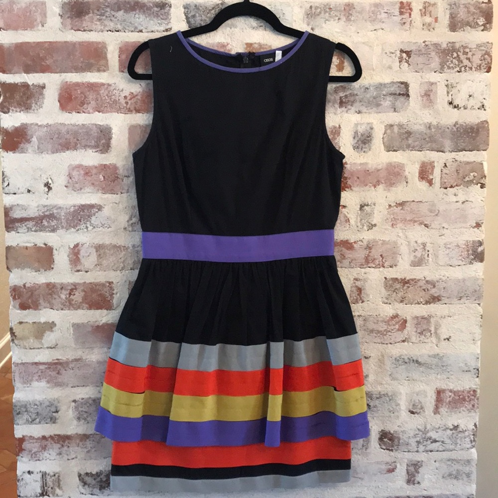 ASOS dress with peplum detail